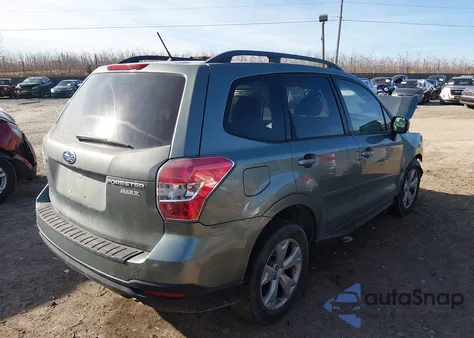 2014 Subaru Forester 2.5I Premium z USA, uszkodzony, nr VIN JF2SJAEC4EH411040